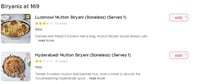 [Maybe location specific] Zomato Deal of the day : Everything at ₹ 149 / ₹169 - The Biryani Life