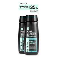 Ustraa lightening deal- Anti Dandruff Hair Shampoo - 250 ml- Set of 2 [Lowest Price + Rs.209 Store Credits] 