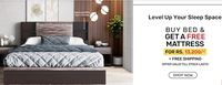 Free Mattress Worth Rs.13200 With Purchase Of BED & Extra Offers