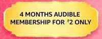 4 months of Audible worth Rs 796 at Just Rs 2 (Prime user)