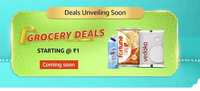 UPCOMING | Amazon Grocery Deals @ ₹1 | Starts 2 Oct
