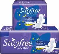 Stayfree Dry Max All Night combo of 42 pads Sanitary Pad