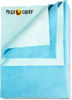 pre - book lowest price - Miss & Chief Bed Protector Sheet- Waterproof & Reusable  (Sky Blue, Small)