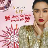 My Glamm- Get any 2 shades of Lit Liquid Matte Lipstick @395/-