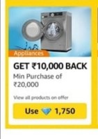 10k cashback On Selected Appliances & Many More Rewards Using Diamonds | Amazon Great Indian Festival