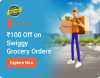 Rs.100 Off on Swiggy Grocery Orders @ 10 SuperCoins 