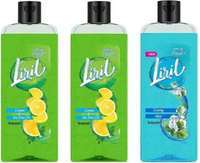 Liril Lemon and Tea Tree Oil Body Wash 250 ml (Pack of 2) + Cooling Mint Body Wash