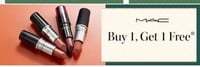 M.A.C buy 1 get 1 free on beauty Or makeup products