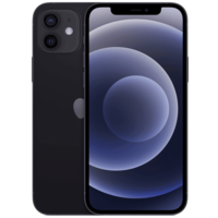Apple iPhone 12 (64GB ROM, 4GB RAM, MGJ53HN/A, Black