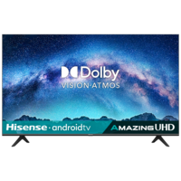 Hisense A71 Series 146cm (58 Inch) Ultra HD 4K LED Android Smart TV (3 Years Warranty, Built-in Chromecast, 58A71F, Black