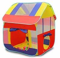babygo Playhouse Foldable Kids Children's Indoor Outdoor pop up Play Tent House Toy (Multi Color)
