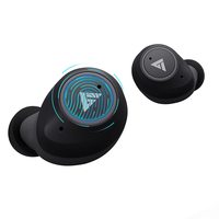 Boult Audio AirBass Q10 True Wireless in-Ear Earphones for Gaming (Black)