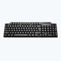 (LOWEST) ZEBRONICS KM-2100 Wired USB Desktop Keyboard  (Black)
