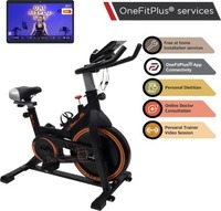 RPM Fitness RPM610 (14lbs Flywheel) with Free Diet Plan,Trainer & Installation Services Spinner Exercise Bike  (Black)