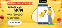 Amazon Pay Later Quiz