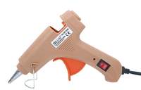 20W 7MM HOT MELT Glue Gun with ON Off Switch and LED Indicator (Free 10 Transparent Glue Sticks)