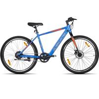 Hero Lectro Kinza 27.5T SS Single Speed Electric Cycle - 18" Frame, 95% assembled (No-Cost EMI Available)