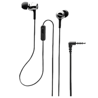 Sony In-Ear Wired Earphones with Mic (MDR-EX255AP, Black)