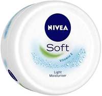 NIVEA Soft Light Moisturizer Cream, with Vitamin E & Jojoba Oil for Face, Hands and Body, 300 ml