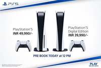 Prebook Today at 12 pm(PlayStation 5 Console)