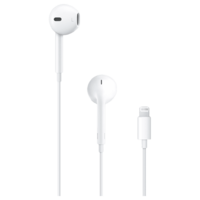 Apple Earpods In-Ear Earphones with Mic (With Lighting Connector, MV7N2HN/A, White)