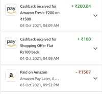 Flat 300 Cashback On 1500 Fresh/Pantry Order Amazon [ Follow These Steps ]