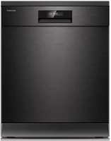 Rs.1910 Coupon + 1750 HDFC CC Off - TOSHIBA 15 Place Settings (DW-15F2(BS)-IN, Black Stainless Steel, UV-LED For Better Hygiene), Large