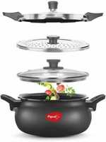 (LOWEST) Pigeon All In One Super Cooker 5 L Induction Bottom Pressure Cooker  (Aluminium)