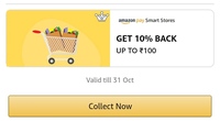 Amazon Pay Smart Stores GET 10% BACK UP TO ₹100