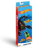 Hot Wheels Plastic Entry Level trackset includes 1 Die-Cast car, Multi color