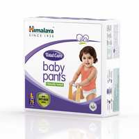 Himalaya Total Care Baby Pants Diapers, Large (9 - 14 kg), 76 Count