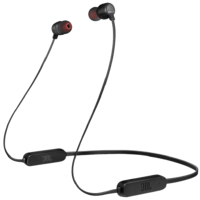 JBL Tune In-Ear Wireless Earphones (T165BT, Black)