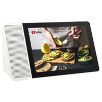 Lenovo 25.40 cm Smart Display with Google Assistant (SD-X501F, Black)