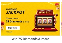 Amazon Diamonds Edition Jackpot Chance To Win 75 diamonds & more 