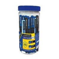 Classmate Octane Gel Pen (Blue & Black)- Pack of 25 + 4 Gel Refills FREE
