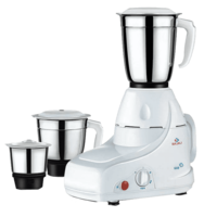 Bajaj GX 8 500 Watt Mixer Grinder (410086, White)+Free Bajaj Nirlep Flat Tawa 28CM