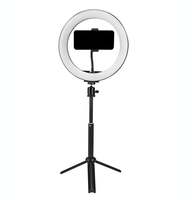 Photron 10 Inch Ring Light Kit, Professional USB Powered LED Ring Light with Mini Tripod