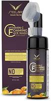 Steelbird Brightening Vitamin C Foaming Face Wash with Built-In Face Brush - 150mL