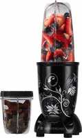 WONDERCHEF Nutri Blend 400 W Juicer Mixer Grinder (2 Jars, Black)