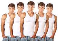 Lux Cozi Men's Cotton Vest (Pack of 5)