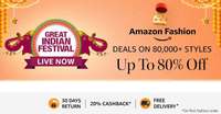 Upto 70% Off On Clothing & Footwear + Extra Flat Rs 200 Cashback On Min Rs.1000 Order (Till 15th)