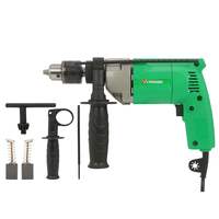 Suzec VI Power 13MM 600W, 50Hz 220V Impact Drill, Chuck Size 13mm, Green (VP EID13)