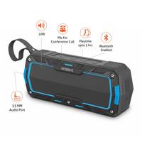 Envent LiveFree 530 ET-BTSP530 Wireless Portable Bluetooth Speakers (Black/Blue)