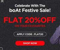 Boat Products Upto 80% off + 20% off + Payment offers