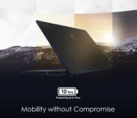 MSI Prestige 14 Core i7 10th Gen - (16 GB/512 GB SSD/Windows 10 Home/2 GB Graphics) Prestige 14 A10RAS-097IN Thin and Light Laptop  (14 inch, Grey, 1.29 kg}