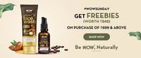 Wow Sunday : Get Face Wash & Face Serum Worth 848 on Order of 699 + 20% Extra Saving 