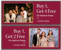 Buy 1 Get 4 Free & More Offers Till Midnight