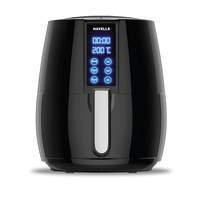 500 Back Using 500 Diamonds + 250 Coupon + Bank discount - Havells Prolife Digi 1230-Watt Air Fryer (Black)