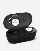 HAMMER  White Airflow Truly Wireless Earphones Bluetooth With Magnetic Charging Case In-Built Mic