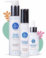 Natural Vita Rich Night Repair Combo with Vitamin C Face Wash, Face Serum and Under Eye Cream